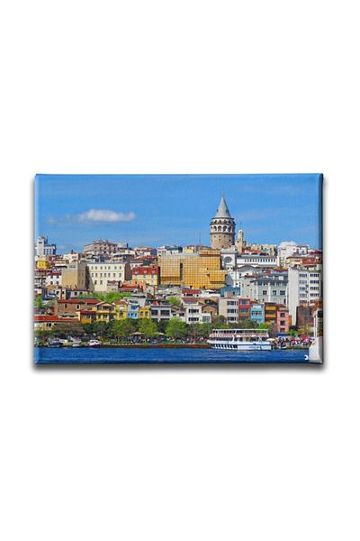 Desenlio Turnul Galata din Istanbul Pictură pe pânză