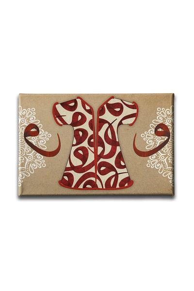 Desenlio Kaftan Vav Motif Line Table