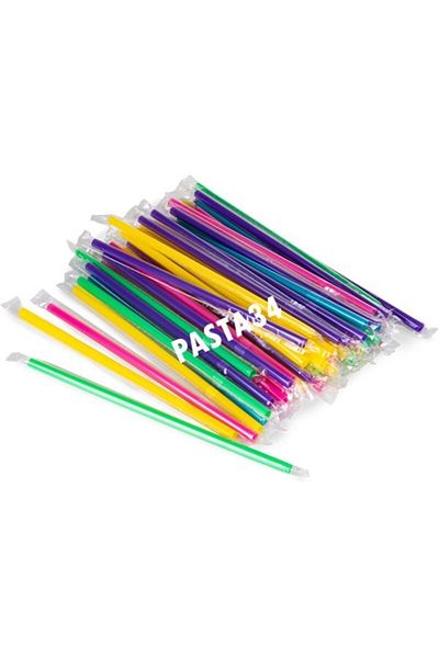 Pasta34 Dolphin Gelatin Gusseted Frozen Straws 50pcs
