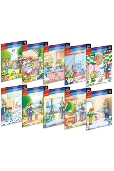 MK Publications Ingilizce Hikaye Seti (10 Kitap) Ilkokul 3. Sınıf Karekod Din...