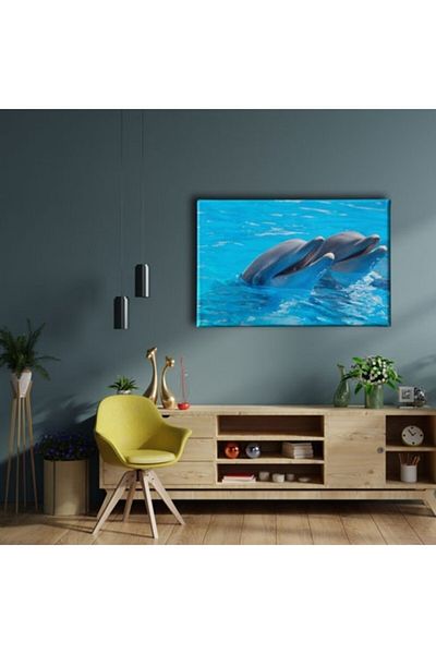 Desenlio Pictură pe pânză Delfin