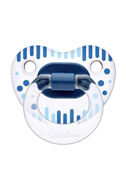 Wee Baby Transparent Patterned Palate Pacifier No:2