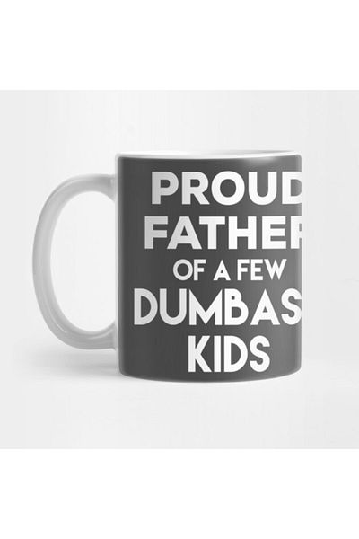 Pixxa كوب للأطفال من Proud Dad Of A Few Dumbass