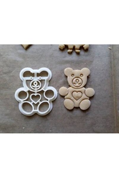 Bi'şeyler Sepeti Teddy Bear Cookie Mold