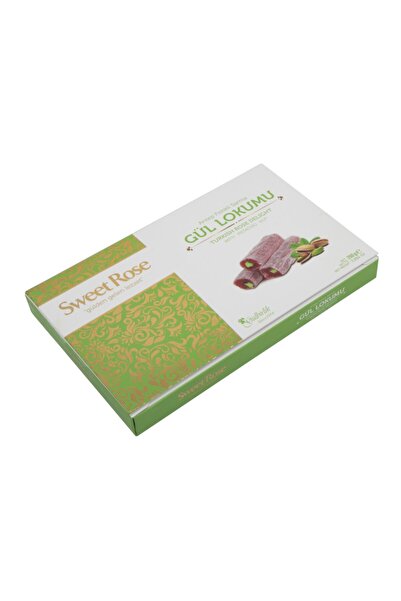 SweetRose Gül Lokumu Sarma Antep Fıstıklı 250 gr