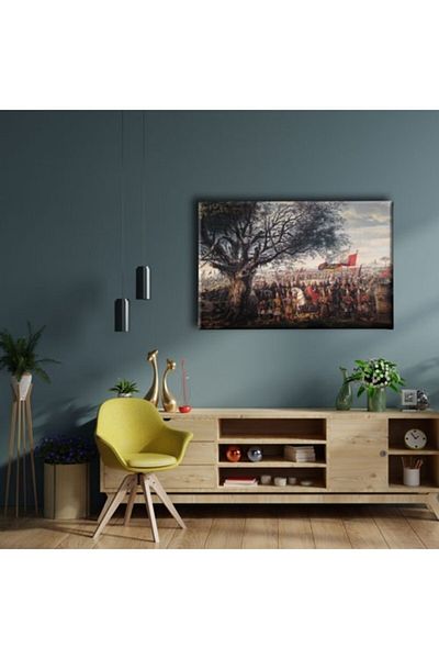 Desenlio Conquest of Istanbul Canvas Art Print