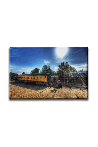 Desenlio Pictură pe pânză Tren