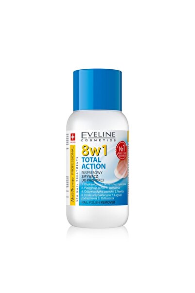 Eveline Cosmetics Asetonsuz Oje Çıkarıcı 8'i 1arada 150 Ml