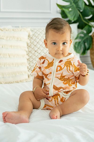 KidZee Summer Shorts Jumpsuit 0.5 Tog Leozee Zee-romper