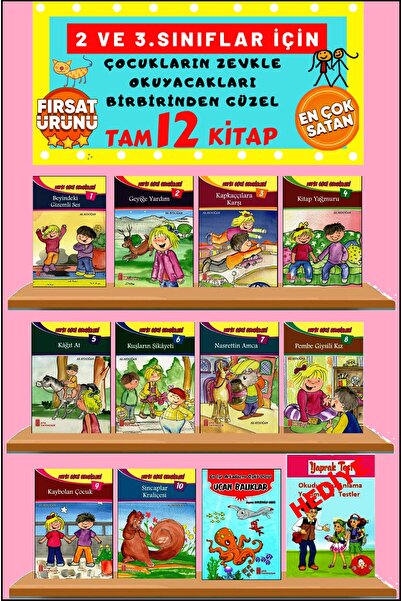 Ata Yayıncılık 2. Sınıflar Için   Hikaye Seti (11 Kitap Kutulu )