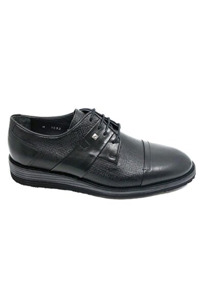 Fosco 1532 Genuine Leather Classic Men's Shoes Black