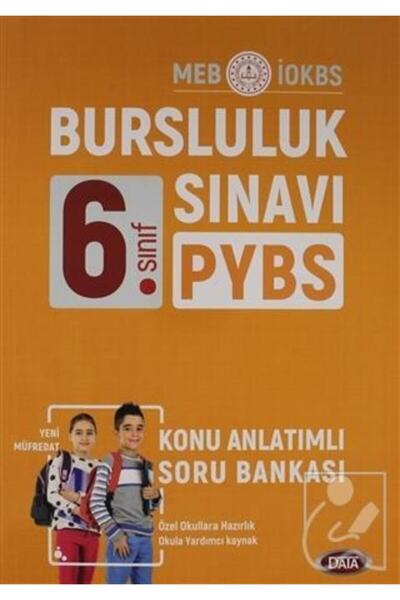 Data Yayınları 6. Sınıf Bursluluk Sınavı Konu Anlatımlı Soru Bankası