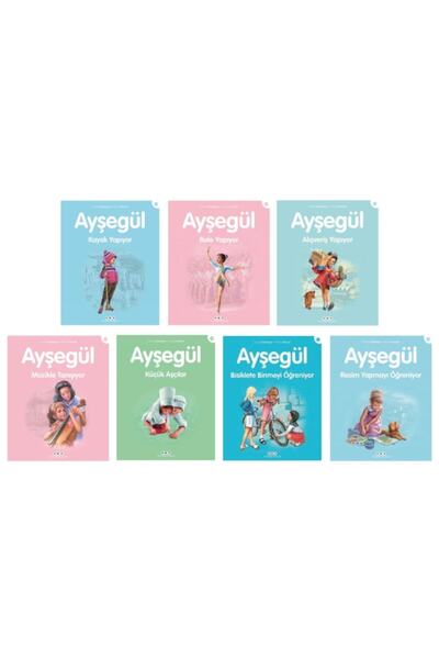 Yapı Kredi Yayınları Ayşegül Serisi 7 Kitap - Gilbert Delahaye