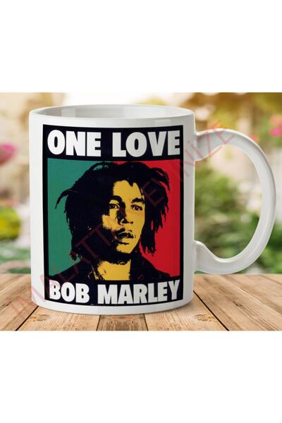 ART HEDİYE كوب بوب مارلي مطبوع على الجانبين