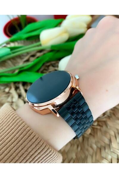 ÇENÇEN Bay & Bayan Çelik Dijital Led Ekran Kol Saati