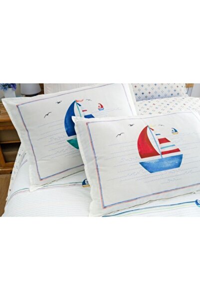 Sarev Fancy Poplin Double Madeira Duvet Cover Set V1