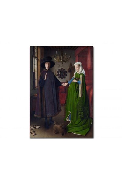 Genel Markalar Jan Van Eyck - Portrait Of Giovanni Arnolfini And His Wife Tab...