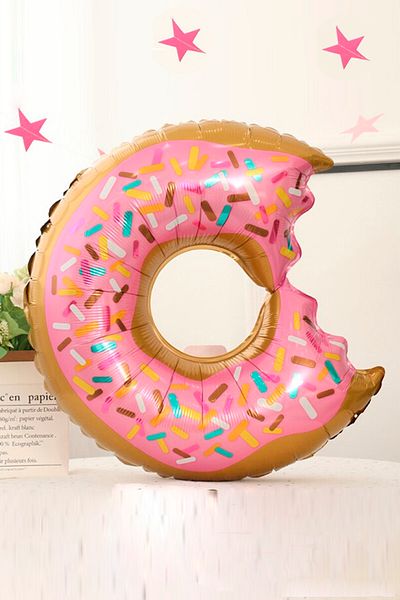 Kazanabil Donut Shaped Foil Balloon 76cm