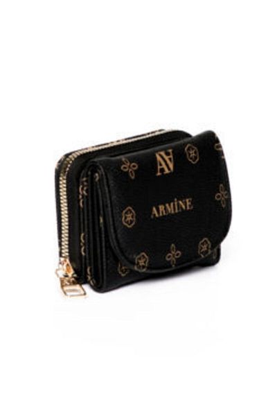Armine Women's Black Printed Wallet