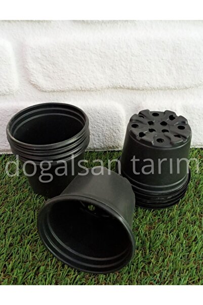 Doğalsan Tarım Çiçek Saksısı 9x7 Cm 50 Adet Fide Saksısı Thermoform Tohum Eki...