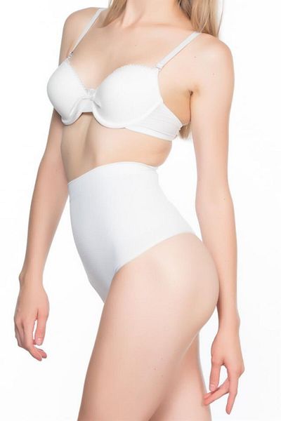 Emay Korse White Emay 2054 Massage String Corset