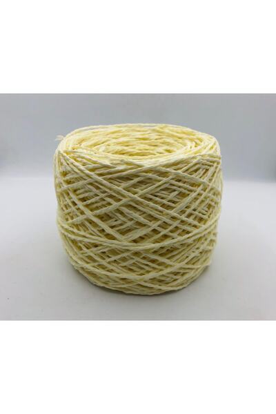OzanTuhafiye G26 Krem Renk Kağıt Ip 1 Bobin 100 Gr 08