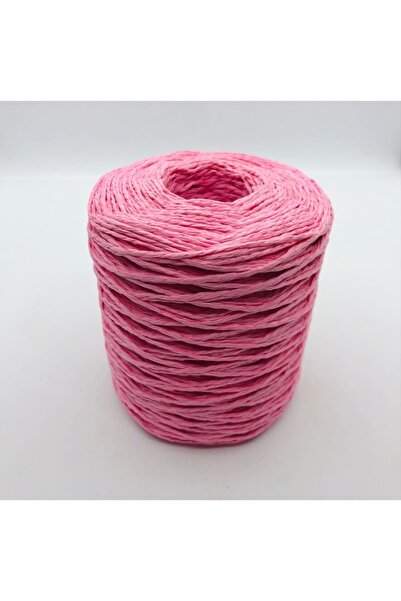 OzanTuhafiye Pembe Renk Kağıt Ip 1 Bobin 100 Gr 30