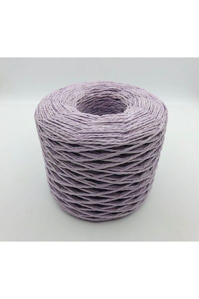 OzanTuhafiye Ανοιχτό Λιλά Χρώμα Χαρτί Σχοινί 1 Πηνίο 100 Gr 29