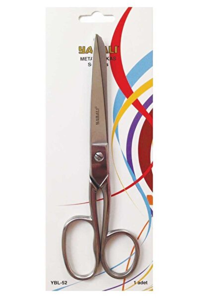 Yabalı Makas No:8 Metal Saplı