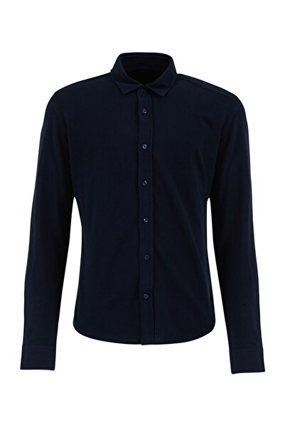 Ltb قميص أزرق كحلي