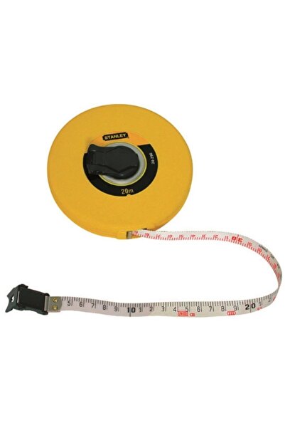 Stanley Tape Measure 0-34-296, Fiberglass Tape, 20 m