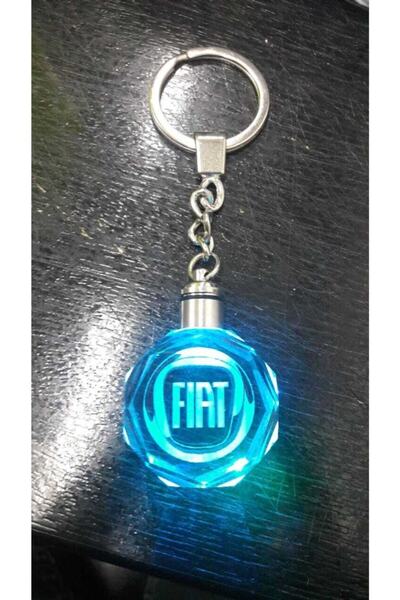 Be Hediyelik Fiat Logolu Led Araba Anahtarlığı