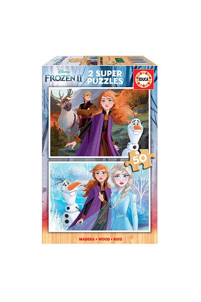 EDUCA 2x50 Frozen 2 Children's Puzzle 18086