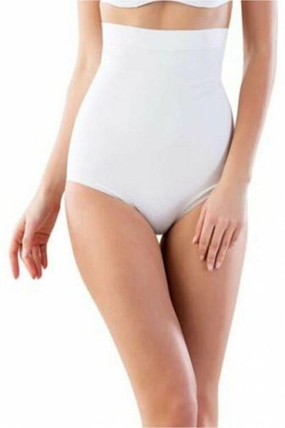 Momslab High Waist White Slip Corset