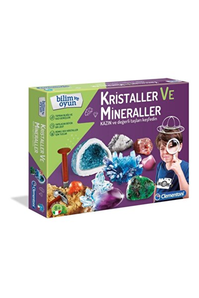 CLEMENTONI Oyuncak Bilim Ve Oyun Kristal Ler Ve Mineraller Cle-64964