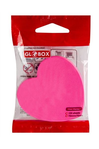 Globox Neon Heart Shaped Note Paper |   2930
