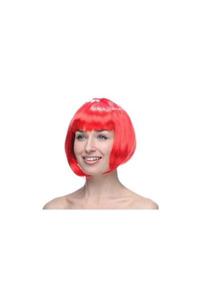 Ufuk Şaka Oyunları Merkezi Kırmızı Küt Peruk1
