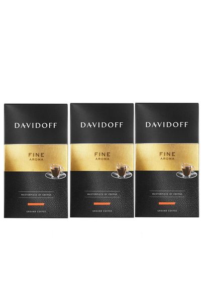 Davidoff Fine Aroma Filter Coffee 250 Gr 3 Pack