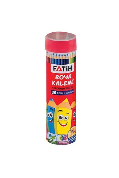 Fatih 36 Pieces Dry Paint Metal Box Full Size