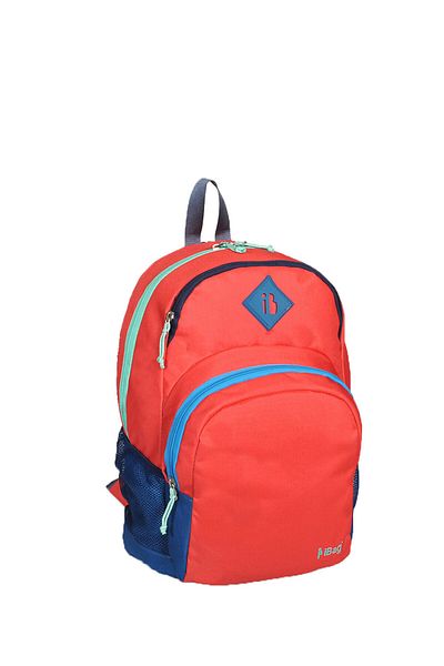 İBAG 3 Compartment School Bag Red 13925