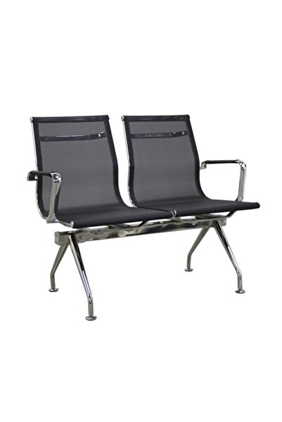 Genel Markalar Nova Fileli Ikili Bekleme Koltuğu Ofis Sandalyesi