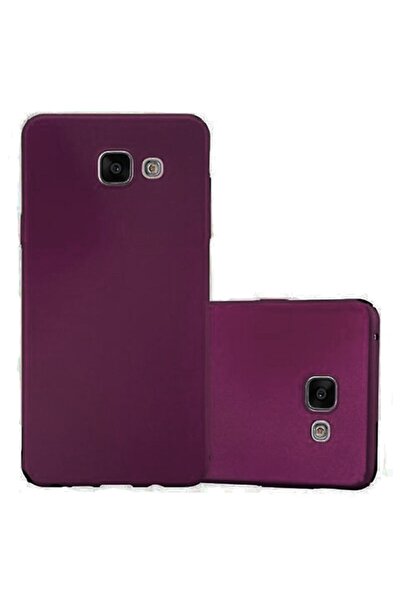 Molly Galaxy A7 2016 Uyumlu Mürdüm Mat Silikon Kılıf