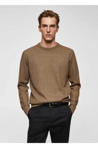 MANGO Man Textured cotton sweater