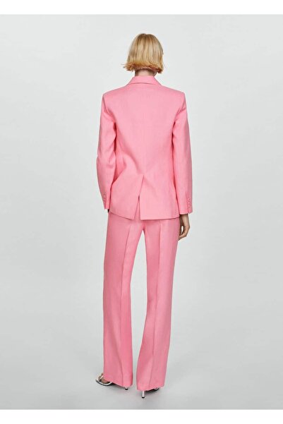 MANGO Woman Keten pantolon takım