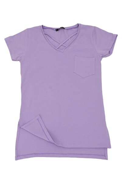 Ceylen Γυναικείο μπλουζάκι με γιακά με λεπτομέρειες