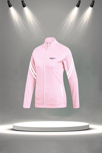 POSEIDON STORM Plus Size Women's Powder New Supra Combed Fabric Special Design Tracksuit Set (4Xl-10Xl)