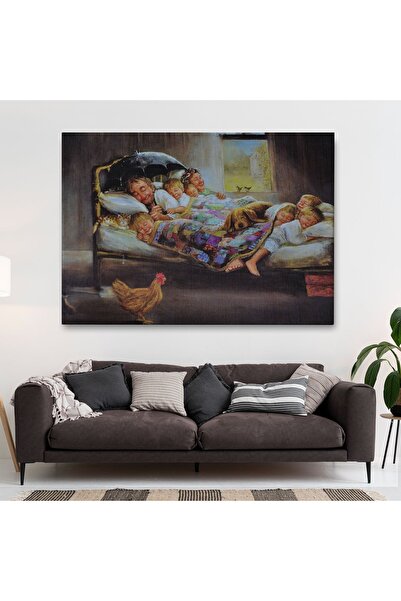 Şehzat Design Mutluluğun Resmi Dianne Dengel'in Eseri Kanvas Tablosu-6661