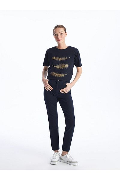 LC Waikiki LCWAIKIKI - Classic Straight Cut Women's Jean Trousers