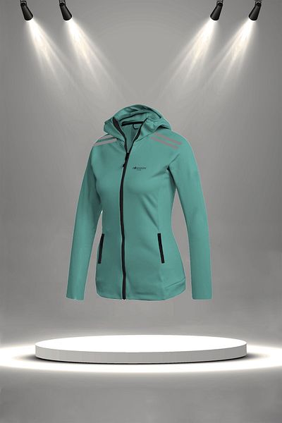 POSEIDON STORM Water Green Plus Size Anti-Sweat Combed Cotton Tracksuit Set - 4Xl-10Xl