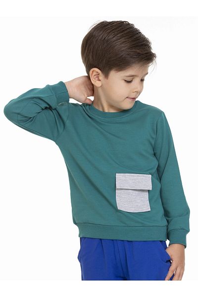My Hanne Pocketed Sweat 54251 - Front Design